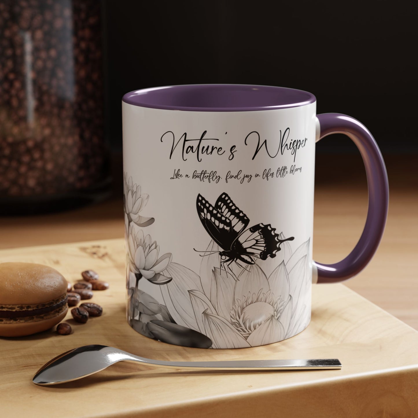 Nature-Inspired Coffee Mug