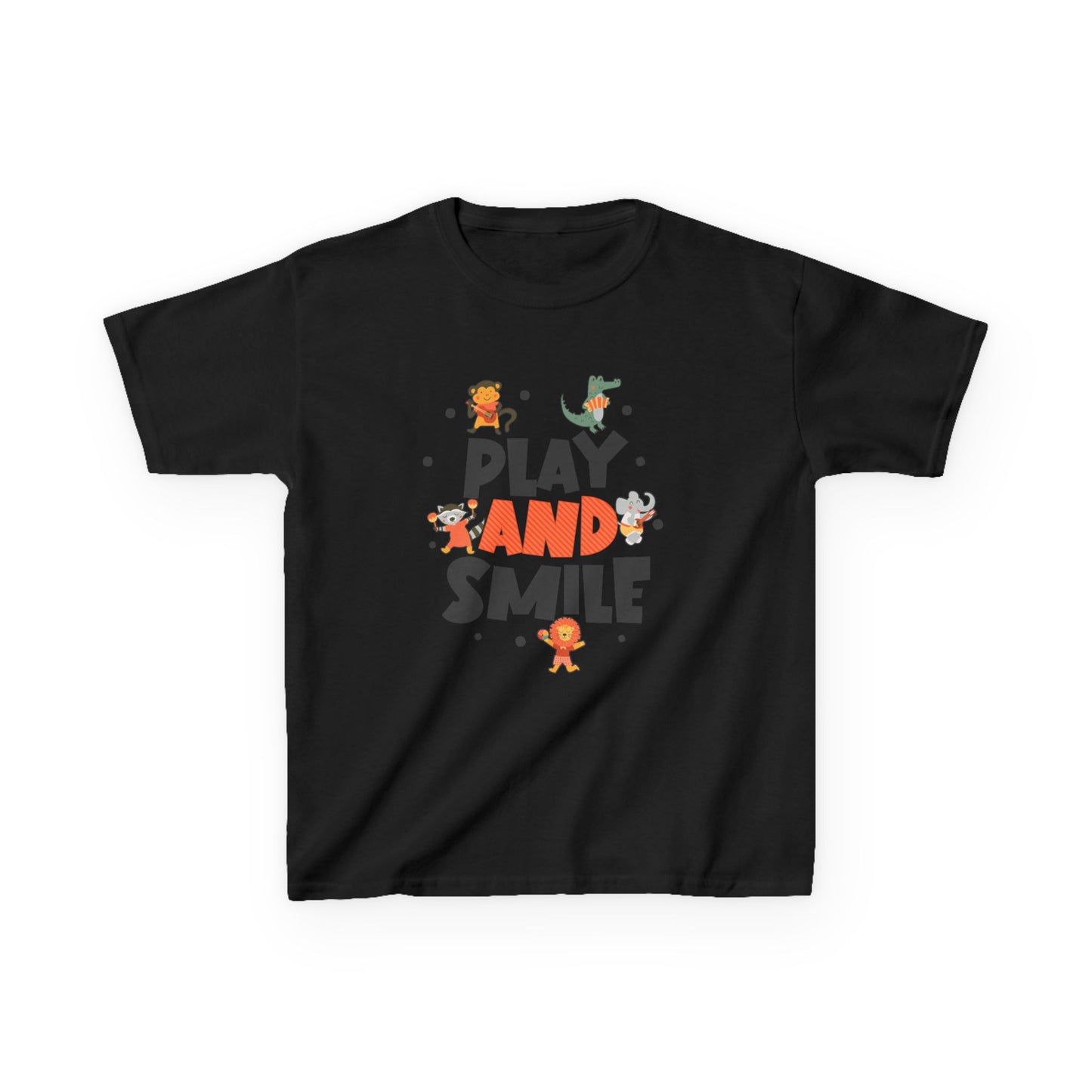 Kid's T Shirt Funny Play & Smile