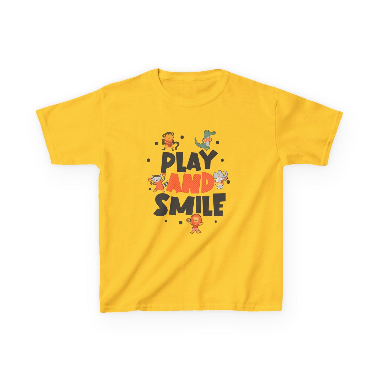 Kid's T Shirt Funny Play & Smile