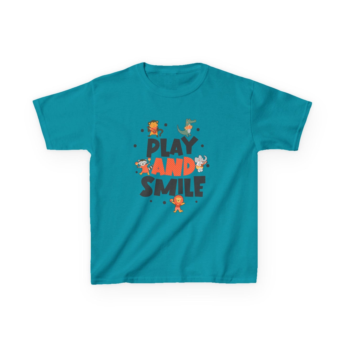 Kid's T Shirt Funny Play & Smile