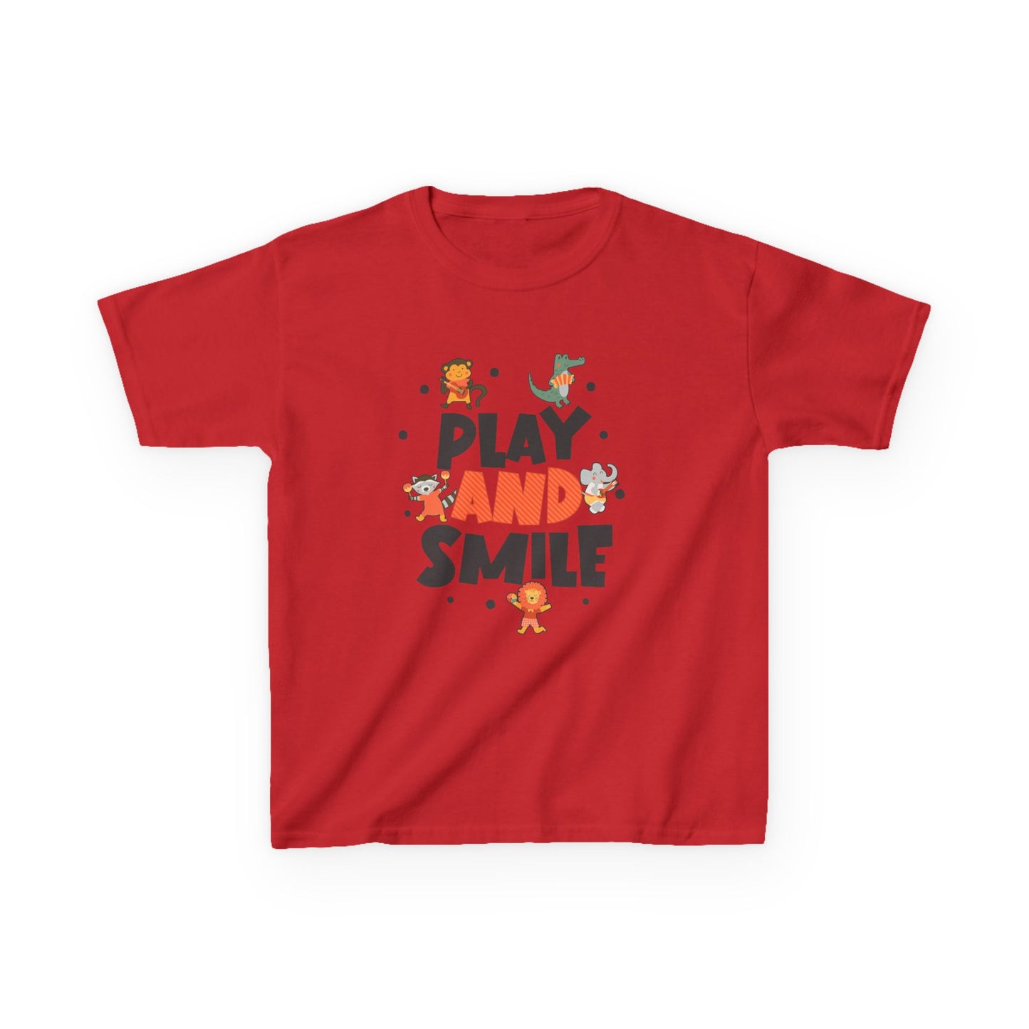 Kid's T Shirt Funny Play & Smile
