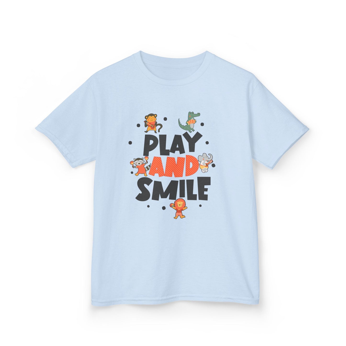 Kid's T Shirt Funny Play & Smile
