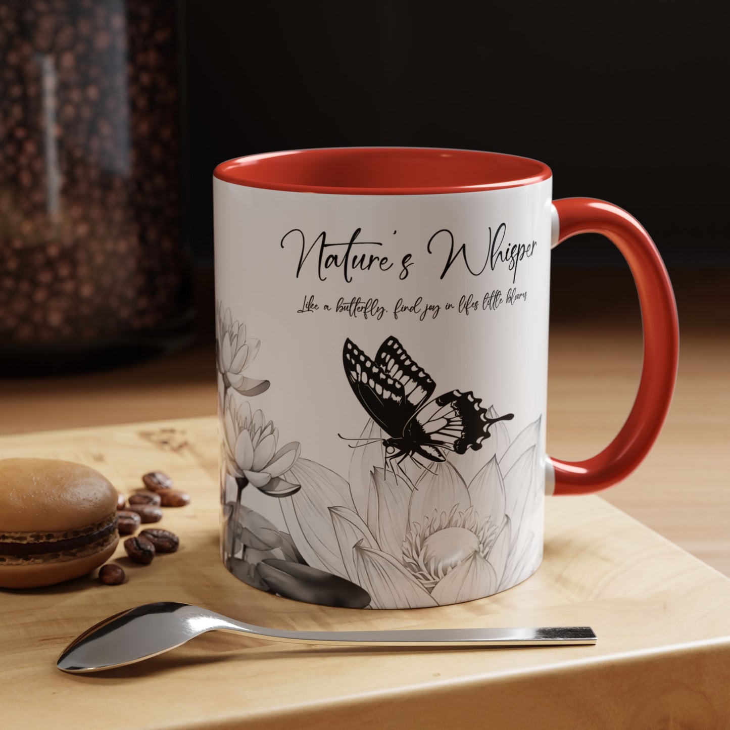 Nature-Inspired Coffee Mug