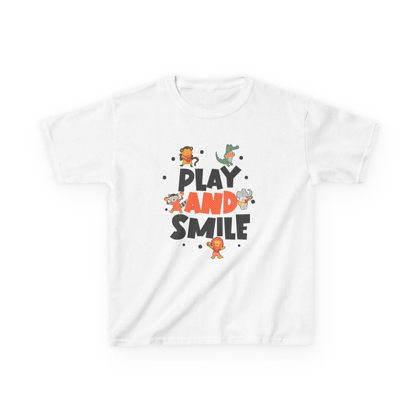Kid's T Shirt Funny Play & Smile