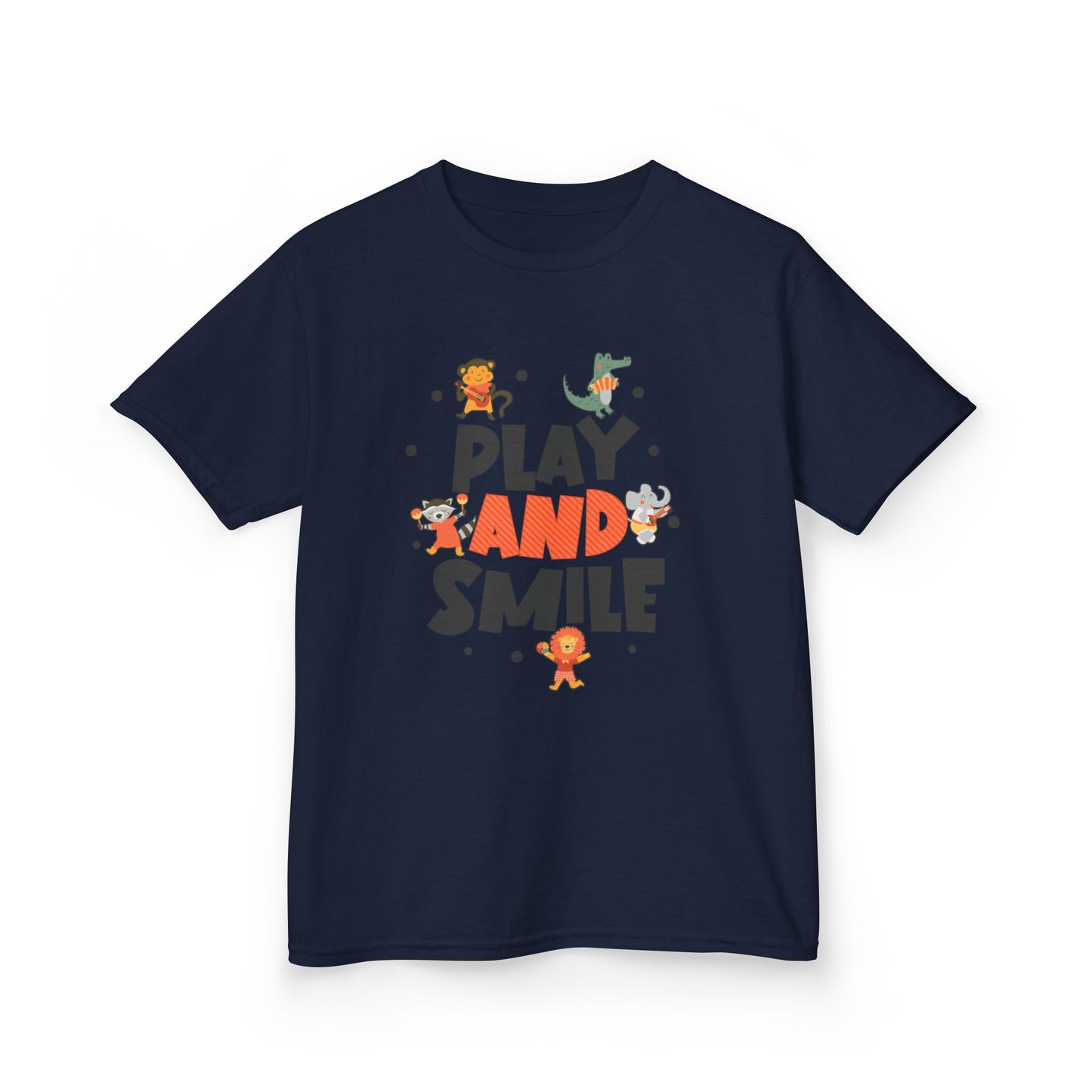 Kid's T Shirt Funny Play & Smile