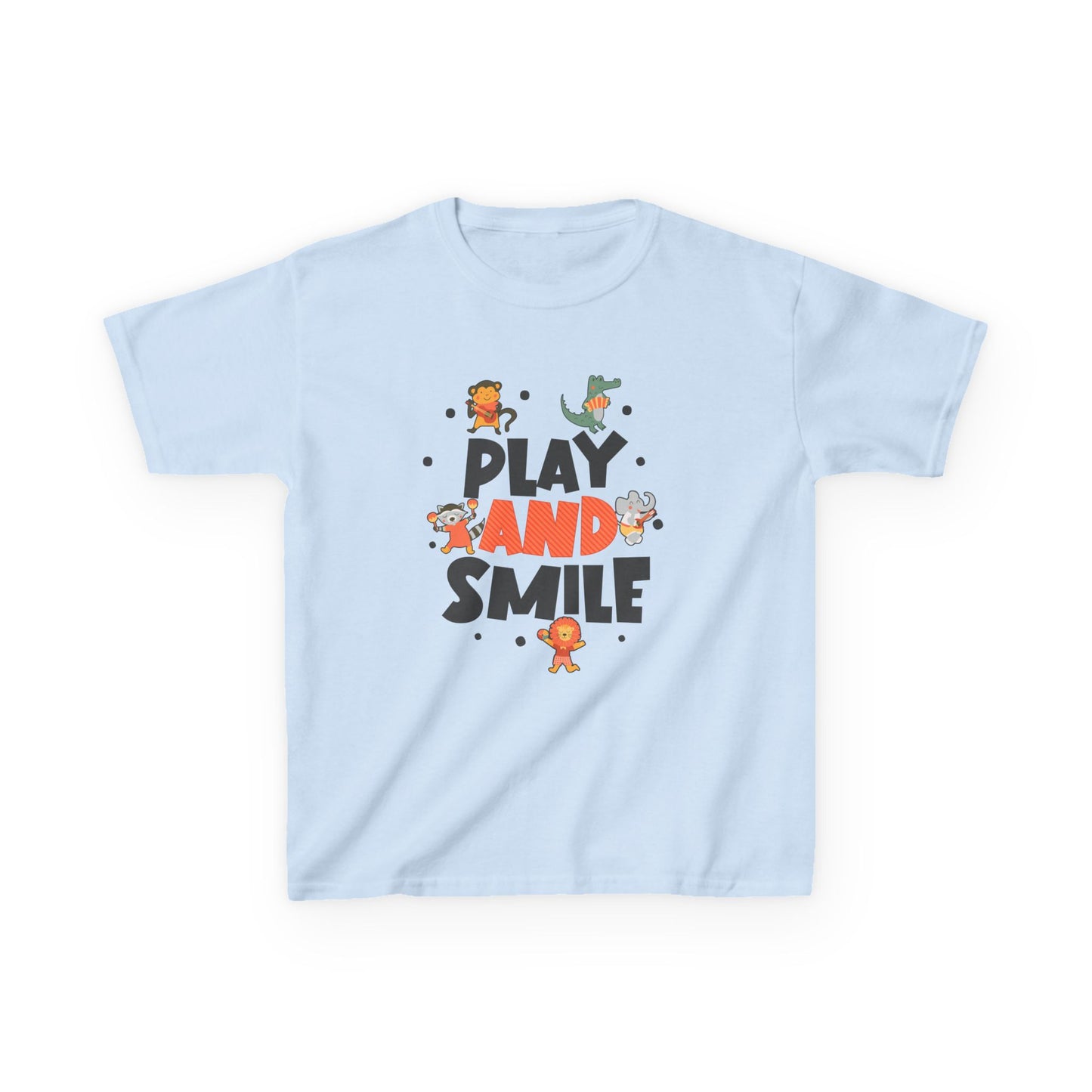 Kid's T Shirt Funny Play & Smile