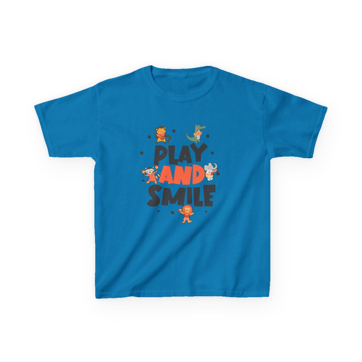 Kid's T Shirt Funny Play & Smile