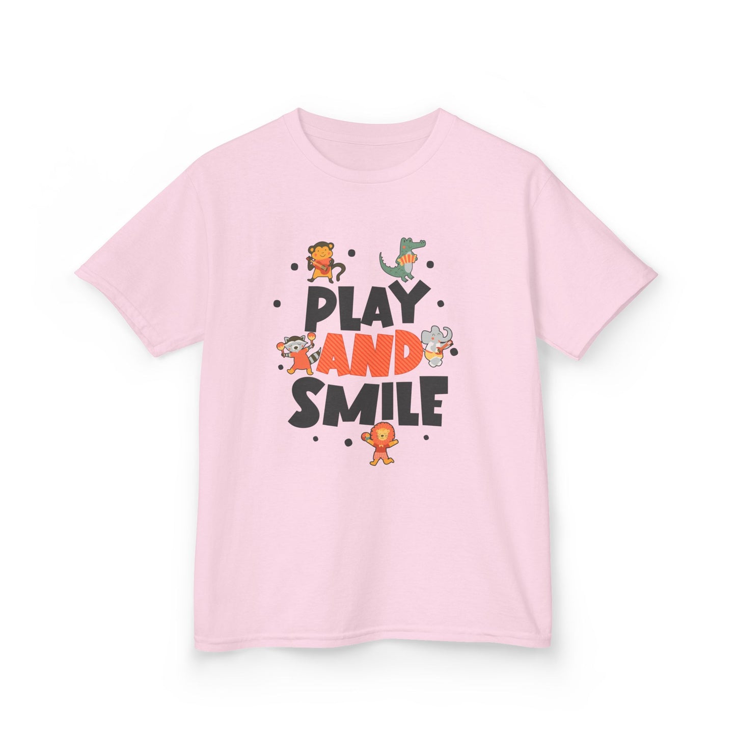 Kid's T Shirt Funny Play & Smile