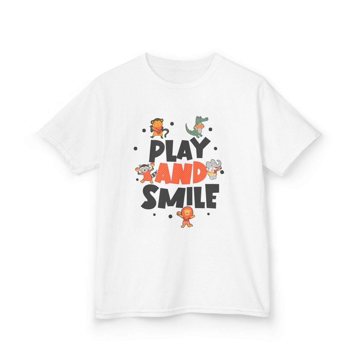 Kid's T Shirt Funny Play & Smile