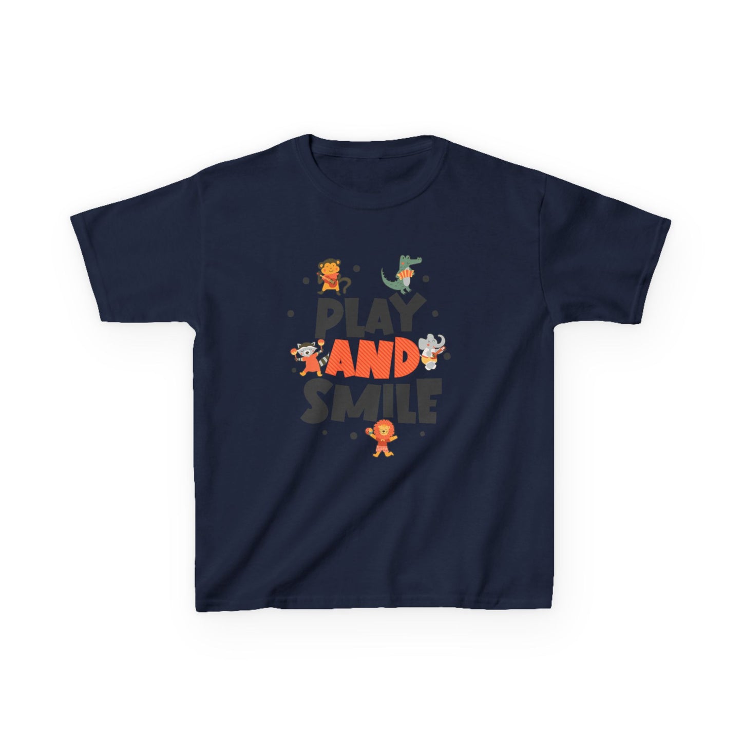 Kid's T Shirt Funny Play & Smile