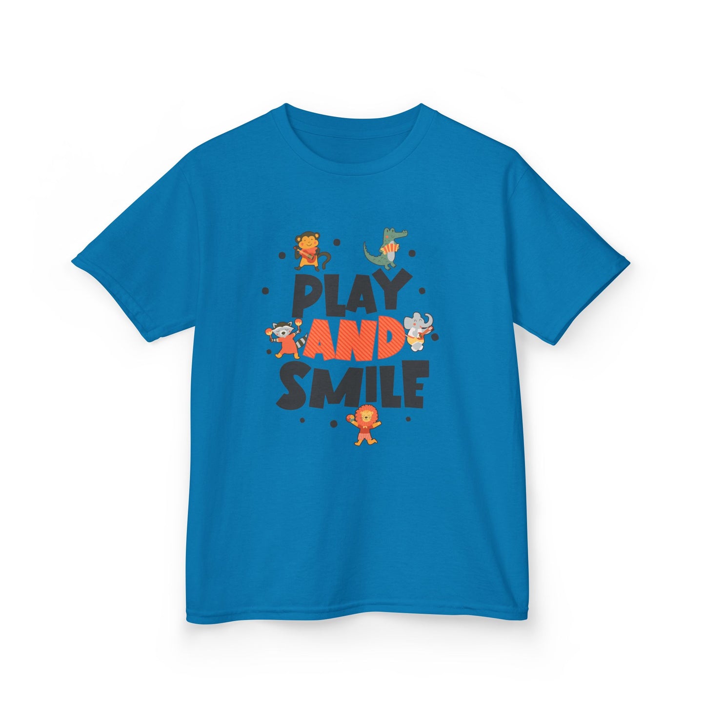 Kid's T Shirt Funny Play & Smile