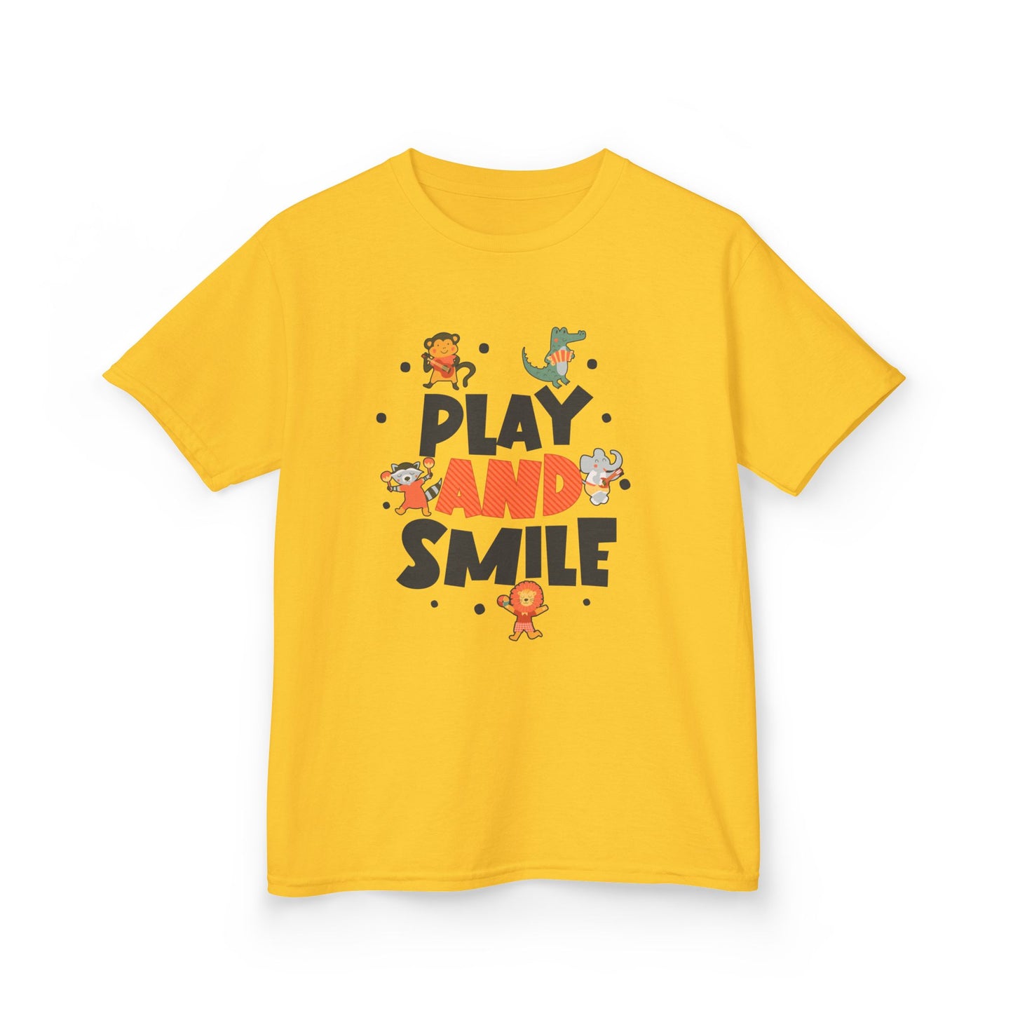 Kid's T Shirt Funny Play & Smile