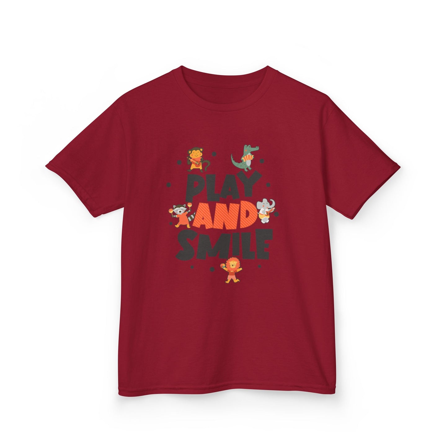 Kid's T Shirt Funny Play & Smile