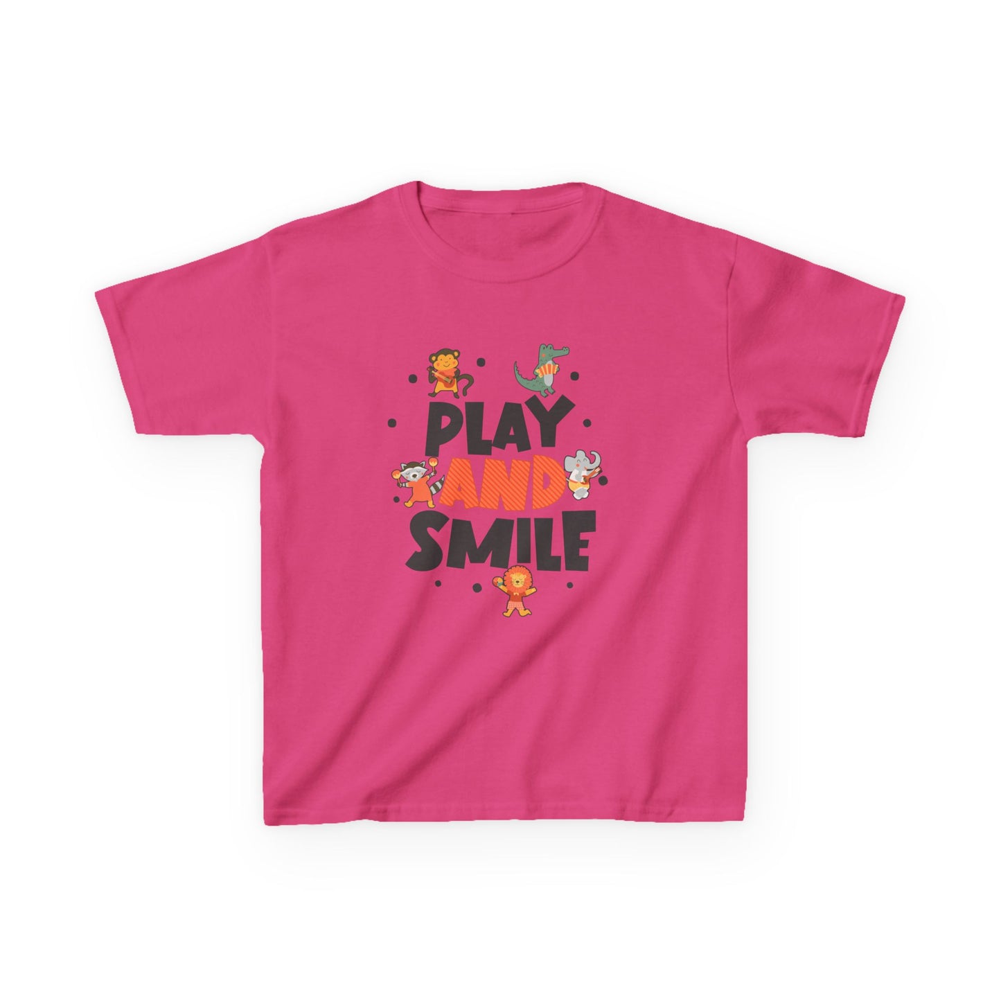 Kid's T Shirt Funny Play & Smile