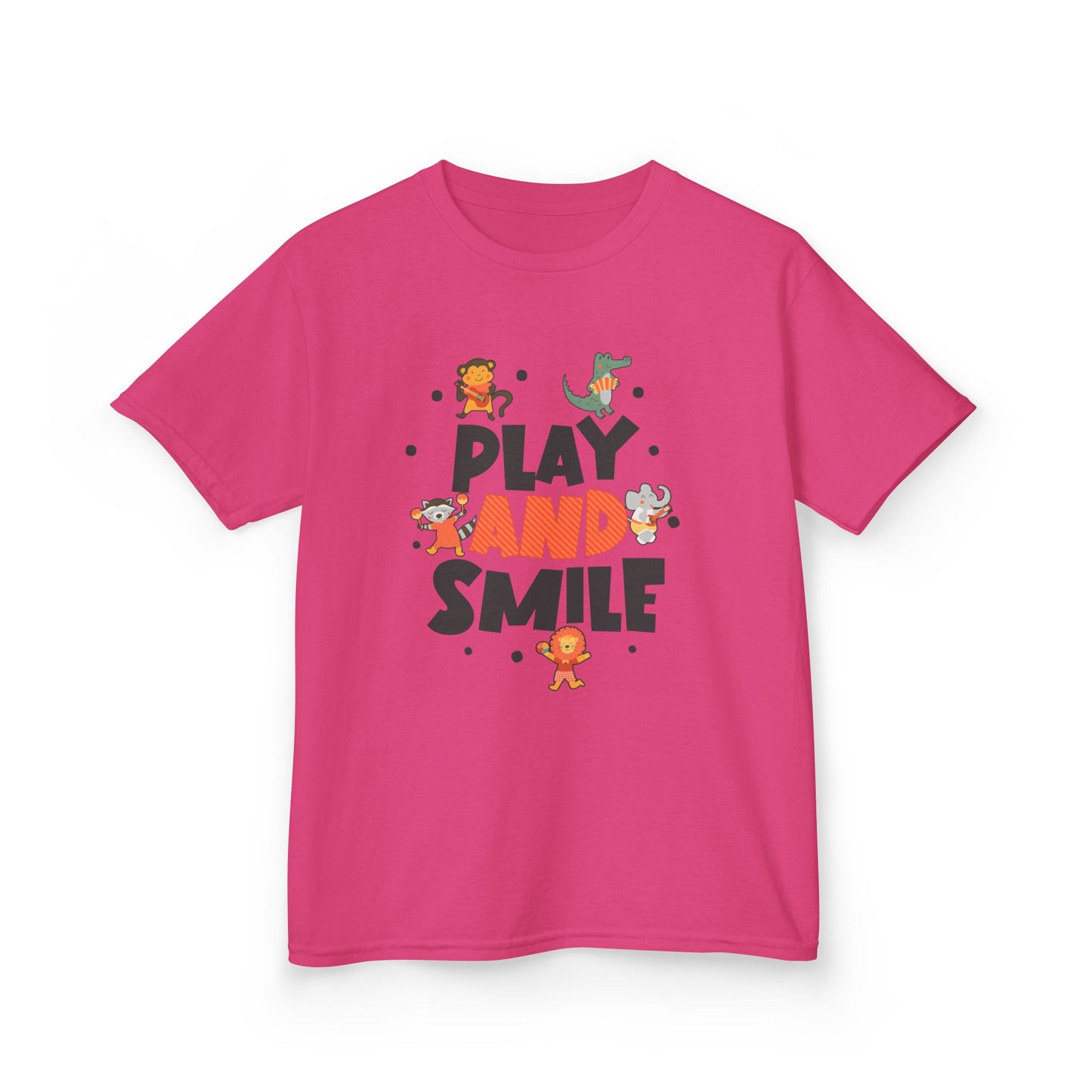 Kid's T Shirt Funny Play & Smile