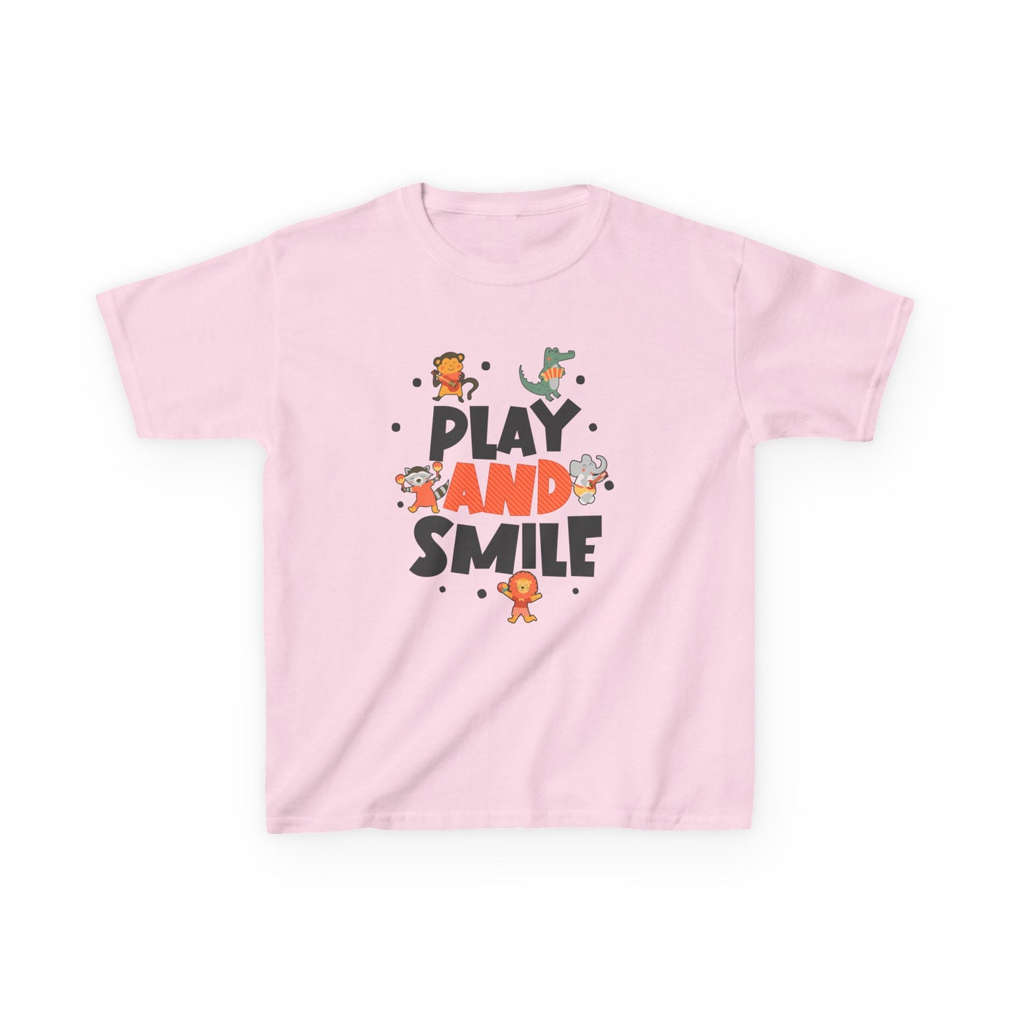 Kid's T Shirt Funny Play & Smile