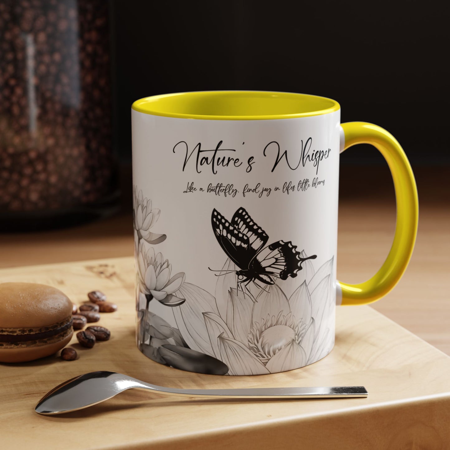 Nature-Inspired Coffee Mug